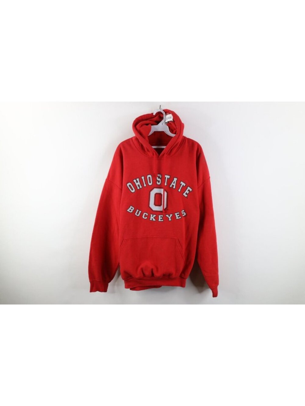 Vintage 90s Mens 2XL Faded Heavyweight Ohio State University Hoodie Sweatshirt